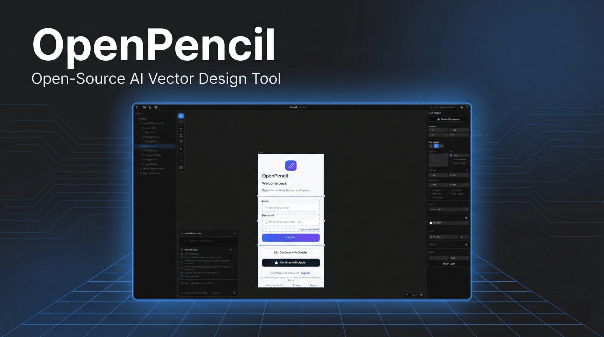 OpenPencil — click to watch demo